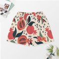 thumbnail image 3 of PRIYAL Ensemble de Pyjama Abstrait Fruits Grenade pour Femmes Shorts Deux Pièces Manches Courtes, 3 of 6