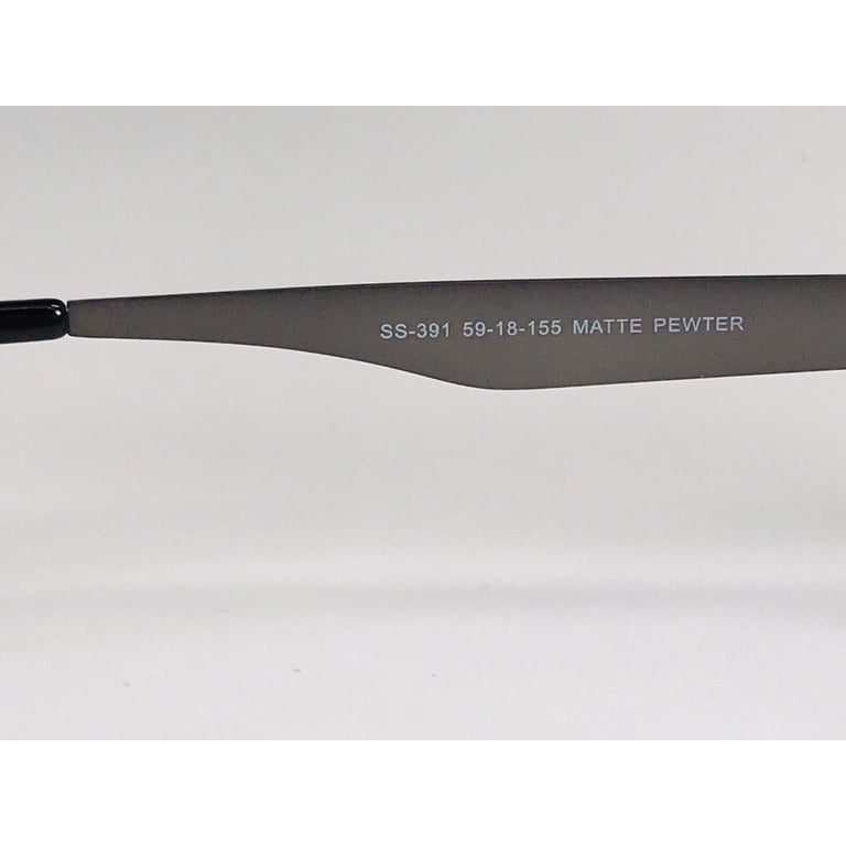 New Designer Inspired SUCCESS SS-391 Pewter Eyeglasses 59mm  display picture 2