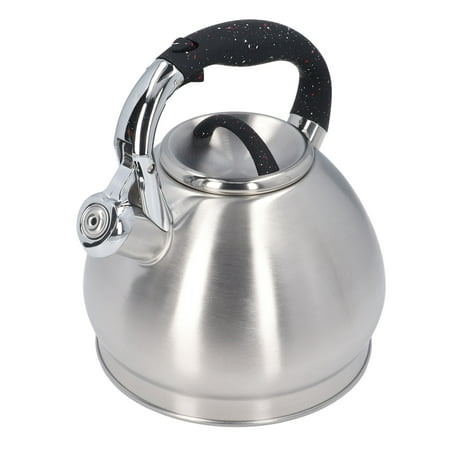 

Whistling Kettle Prevent Scald Handle Stovetop Teapot Safe Lid Design Rust Proof 3.5L For Induction Cooker