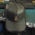 thumbnail image 4 of Voska Winter Men's PU Leather Earflap Hat Thickened Warm Casual Baseball Outdoor Cap Army Green, 4 of 4