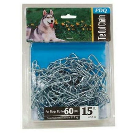

1pk PDQ 43715 Dog Tie Out Chain 15