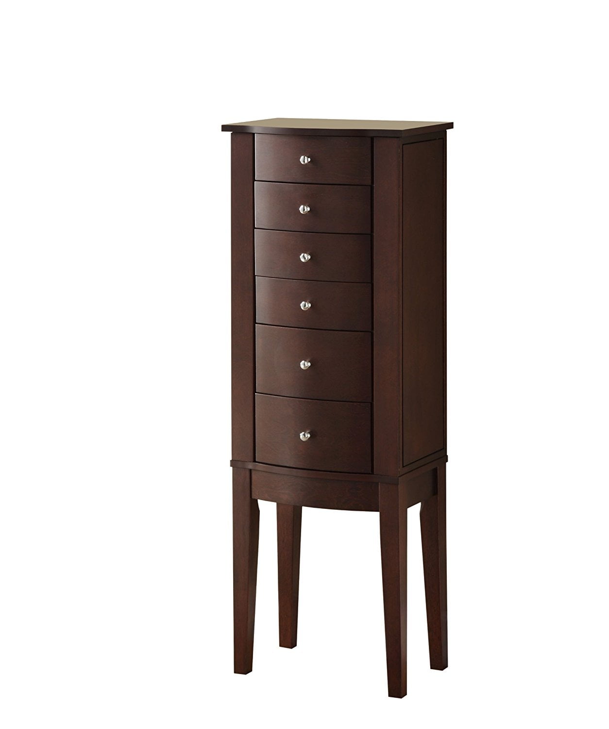 Powell Merlot Jewelry Armoire Com