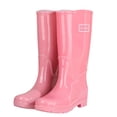 thumbnail image 2 of YUEHUA Womens Rain Boots, Outdoor Comfortable Lightweight Mid Calf Rain Shoes, Hiking Camping Daily Use, Rain Boots for Women Waterproof Comfortable Insole Light Rain Shoes, 2 of 9