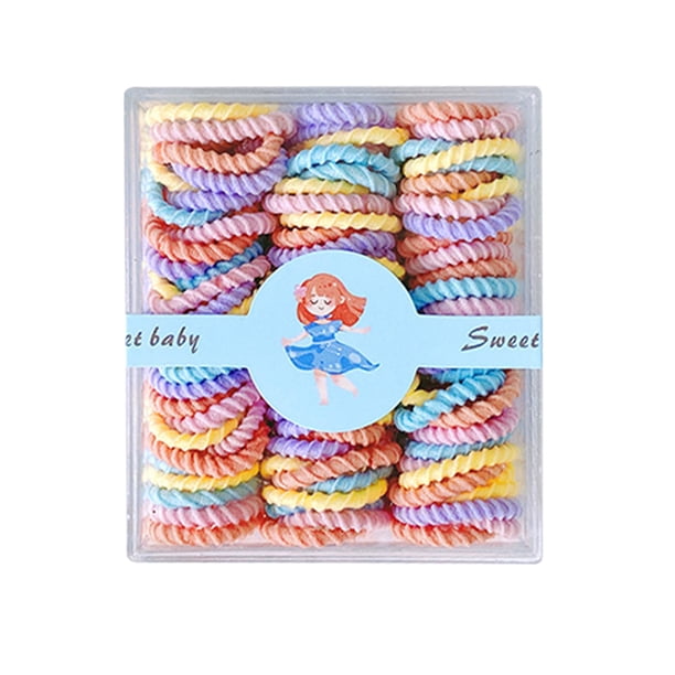 Diademas de Goma de Colores - Elásticas, No Dañan - Peinado Niños Niñas