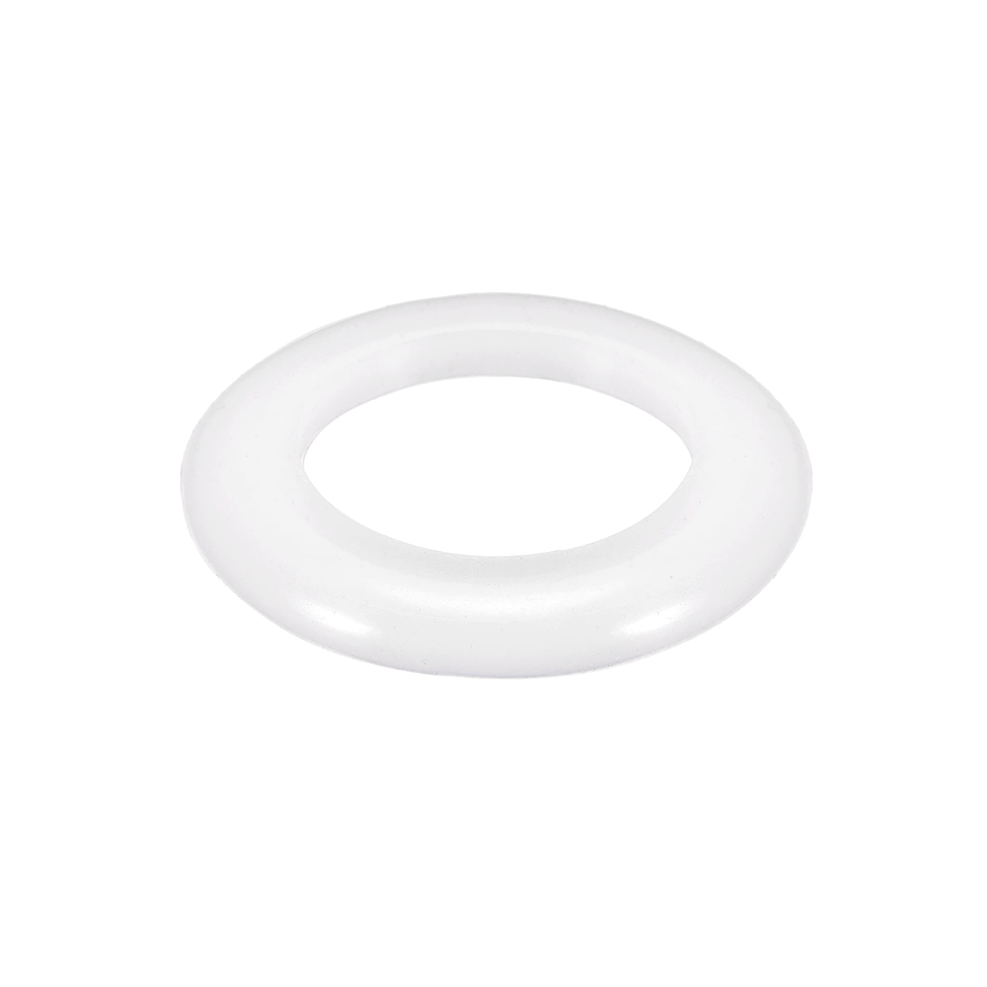 Kitchen Bathroom Silicone Strainer Washer Drain Gaskets 64mm OD White