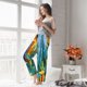 thumbnail image 5 of Fotbe Bright Paper Cactus Scene Pantalones de Pijama para Mujer, Pantalones de Dormir, Pantalones Pj con Cordón y Bolsillos-3X-Large, 5 of 6