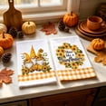 thumbnail image 5 of Aonerit 2 Pack Thanksgiving Kitchen Towels, Absorbent Cotton Dish Washing Towel, Fall Harvest Decorative Hand Towel, For Home Cleaning, 5 of 6