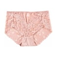 thumbnail image 3 of Byworldtasic Sexy High Waisted Underwear for Women Plus Size Briefs Breathable Lace Panties High Waisted Panties, 3 of 6