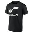 thumbnail image 2 of Men's Black Utah Jazz Wordmark T-Shirt, 2 of 3