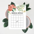 thumbnail image 6 of Inkdotpot CardsFor Bridal Wedding Shower Bachelorette Party Bulk Blank Square Fill In Gift Ideas 50FloralBingoGame, 6 of 7