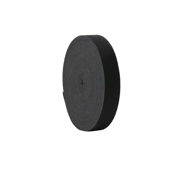 Banda elástica plana Tailor DIY Craft Costura Ropa Confección Cuerda elástica fina, Negro, 2cm tholdsy HA5378-03B