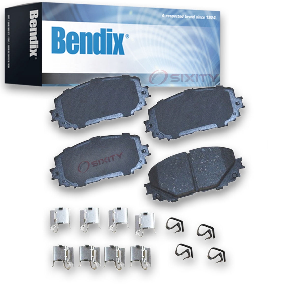 Bendix Brakes Disc Brake Pad Set Fits select: 2012,2013 TOYOTA YARIS