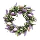 thumbnail image 5 of Corona de Pascua redonda con huevos pastel para colgar en la pared de la puerta principal, decoración verde. estilo E, 5 of 9