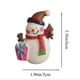 thumbnail image 3 of Imanes Festivos para el Refrigerador, Tema Navideño, Diseño de Cabeza, Calcomanías Decorativas con Respaldo Magnético, 6 x 5 x 1 cm para Decoración de Refrigerador, Ventana y Puerta de Cristal., 3 of 6