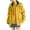 Yellow, variant on Gamivast 2 Piece Winter Hooded Fleece Jackets For Women Outdoor Casual Long Sleeve Zip Up Coat With Pockets Warm Inner Liner Two Piece Set Jacket Fall Trendy Button Down Tops