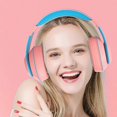 thumbnail image 4 of Bluetooth-compatible Headphone Noise Cancelling Wireless Sports Running Headsets Hifi Earphones with Microphones blue, 4 of 5