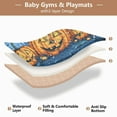 thumbnail image 5 of WOBOGO Halloween Pumpkins Baby Playmats Extra Large Waterproof Rollable Activity Pads for Toddlers 50×50inch, 5 of 7