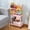Pink, variant on KK KINGRACK 3-Tier Metal Utility Rolling Cart with Wheels, Garage Storage, Slim Storage Cart for Office Kitchen Bathroom Narrow Place, File Grey