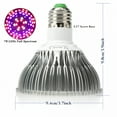 thumbnail image 3 of HIBIBUD Full Spectrum LED Grow Light Bulbs,Grow Lamp Plant Light for Hydroponics Greenhouse Organic Indoor Plants, 3 of 7
