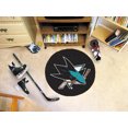 thumbnail image 1 of LNH - Tapis de Palet San Jose Sharks Diamètre 27 Pouces, 1 of 3