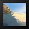thumbnail image 2 of Merino, Carmen 12x12 Black Modern Framed Museum Art Print Titled - Obidos Beach, 2 of 5
