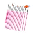 thumbnail image 2 of 15x Nail Art Dotting Tool Set DIY Nail Dotting Pen Pinceles para pintar para patrón Rosa claro Yuyangstore Bolígrafos para puntear uñas, 2 of 8