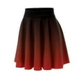 thumbnail image 5 of Sngxgn Women's Casual High Waist Pleated A-Line Mini Skirt(,XXL), 5 of 6