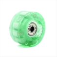 thumbnail image 4 of 8 Ruedas para Patines con Luces Brillantes y Rodamientos Instalados, 58 X 32 mm, 82 A, Color Verde, 4 of 5