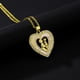 thumbnail image 2 of Clearance!Elegante collar con colgante de circonio con incrustaciones de amor de la madre para el día de la madre,joyería de cadena de acero inoxidable al vacío femenina y versátil, 2 of 5