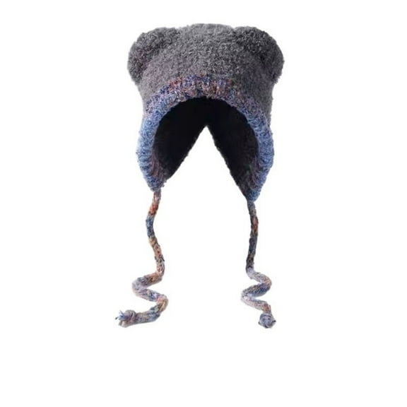 Beanies Women Womens Fall Fashion 2025 Wool Critter Soft Trendy Women's Hats & Caps Grey