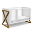 thumbnail image 5 of Storkcraft Equinox 3-in-1 Convertible Baby Crib, White with Vintage Driftwood, 5 of 10