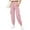 #Pink, variant on DPTALR Women's Baggy Cargo Jogger Pants with Drawstring and Pockets,Black,Size M