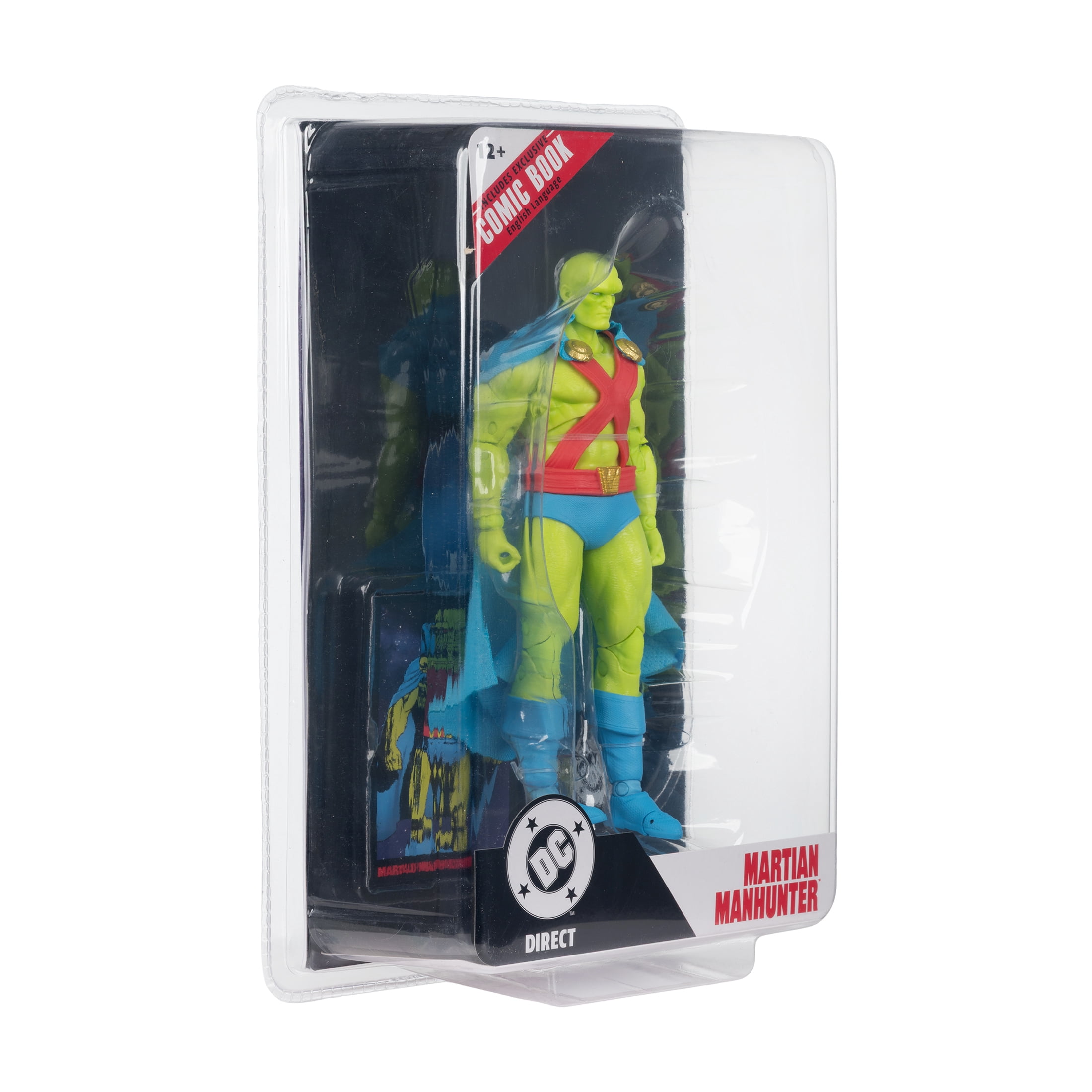 DC 7in Action Figure with Comic - Martian Manhunter - McFarlane Toys