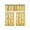 C, variant on Honmine 2D Printed Kitchen Curtain Short Panels, Faux Linen Look Window Curtain for Kitchen, Easy Care Tier Curtain for Porch, Sunroom, Workshop