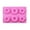 Pink, variant on Huayishang Silicone Molds Baking Mold 6 Flower-Shaped Donut Silicone Cake Mold Diy Production Food Grade Recyclable, Kitchen Essentials Clearance Sale Pink