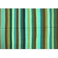thumbnail image 1 of Ahgly Company Machine Washable Indoor Rectangle Southwestern Turquoise Blue Country Area Rugs, 7' x 9', 1 of 4