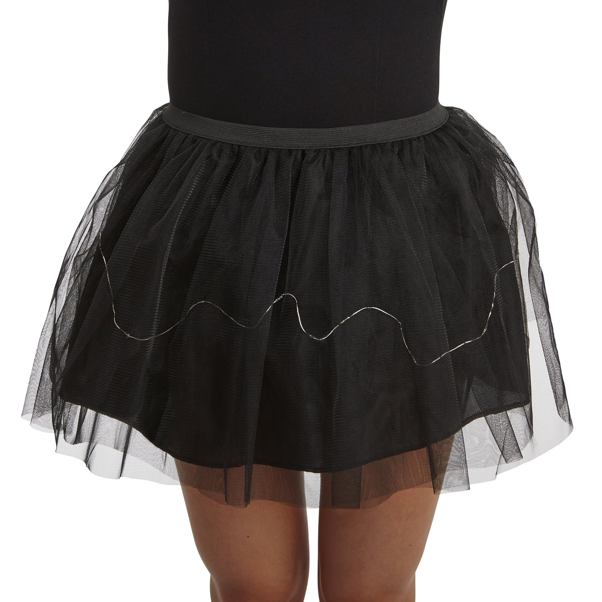 Halloween Adult Black Light Up Tutu - Walmart.com