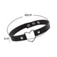 thumbnail image 2 of Mujer Gargantilla Collar Corazón Cuero Gótico Punk Hip Hop, 2 of 5