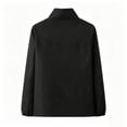 thumbnail image 7 of XUNKUSGA Waterproof Rain Jacket Women Fashion Color Block Lightweight Windbreaker Jacket Women Classic Zip Up Stand Collar Athletic Jacket with Zipper Pockets,Black,2XL, 7 of 7