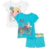 Garanimlas Baby Girls' 3-piece Graphicte