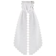 thumbnail image 2 of Wreath Sash for Front Door, Cotton Wreath Satin Sash Garland Ribbon Accessories, Wave WreathSash for Front Door Holiday, for Wreaths Yard Doorway Indoor Outdoor Bow Bridal Shower Home Decor, 2 of 6