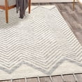 thumbnail image 2 of Moroccan Washable Cotton Bath Rug Grey, Hunter, 2 of 11
