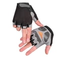 thumbnail image 1 of BOROCO Guantes De Levantamiento De Pesas, 1 Par De Guantes Antideslizantes para Ciclismo, Fitness, Medio Dedo, Guantes para Deportes Al Aire Libre para Hombres Y Mujeres(M-Negro), 1 of 5