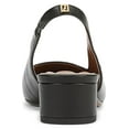 thumbnail image 4 of Franco Sarto Women's Lyanna Slingback Pump Black Leather 8M, 4 of 5