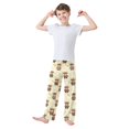thumbnail image 3 of joogoo Cartoon Highland Cattles Pajama Pants Pj Bottoms Sleepwear Lounge M, 3 of 9