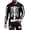 A-White4424, variant on Mens Halloween Skeleton Print T Shirt Long Sleeve Crew Neck Ribcage Graphic Pullover Top, White, Sizes L