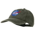 thumbnail image 2 of NASA Insignia Embroidered Pigment Dyed Cap - Black OSFM, 2 of 5
