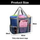 thumbnail image 2 of Bolsa de playa grande, bolsas de piscina, bolsa de playa de malla para juguetes, toallas, chanclas, bolsa de playa, 42*38*20cm, 2 of 7