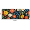 thumbnail image 7 of Pioneer Flower Floral Print Pattern Kitchen Rug Mat,Kitchen Runner Rugs Non Skid Washable,Decorative Kitchen Floor Mats for Kitchen,Sink,Laundry,17"x47.2", 7 of 7