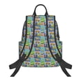 thumbnail image 2 of Balery Construction Machinery Lightweight Backpack for Men and Women - Durable and Water-Resistant, Ideal for School, Work, Travel, and Everyday Use, 2 of 9
